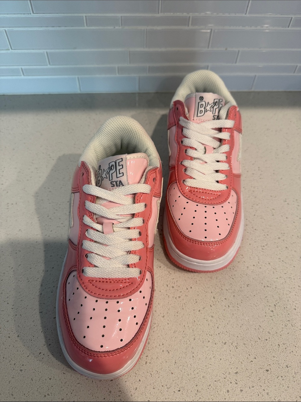 BAPE STA x Hello Kitty Pink Sneakers – Women’s Size US 4 (EU 36)
